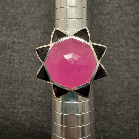 Stephen Webster 
STERLING SILVER 
RUBY AND ENAMEL RING - Picture 13 of 14